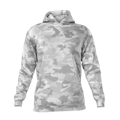 ADMIRAL HEX CAMO HOODIE - Light Grey Base