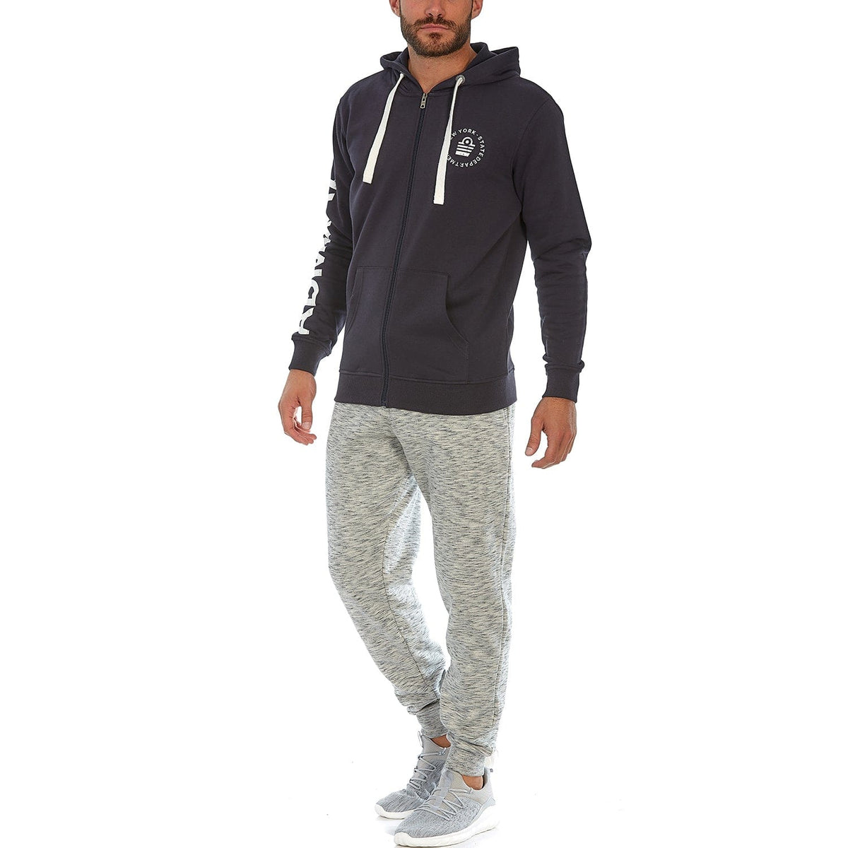 ADMIRAL Veter Full Zip Hoodie - Navy