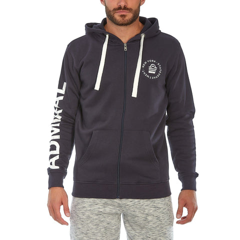 ADMIRAL Veter Full Zip Navy Color Hoodie