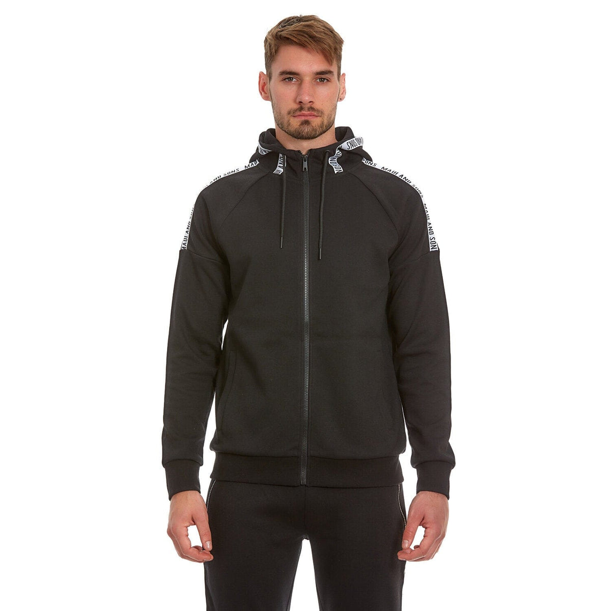 MAUI Mens Dobli Hoodie Black