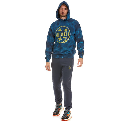 MAUI Mens Eses Blue Hoodie