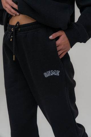 SIANMARIE Baggy Retro Joggers - Black Track Pant | WOMENS | Sian Marie