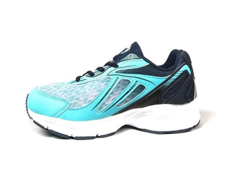 ADMIRAL Kids Aerobreeze Onyx Full Lace - Lightweight running and training shoe - Light Blue / Navy | KIDS | Admiral