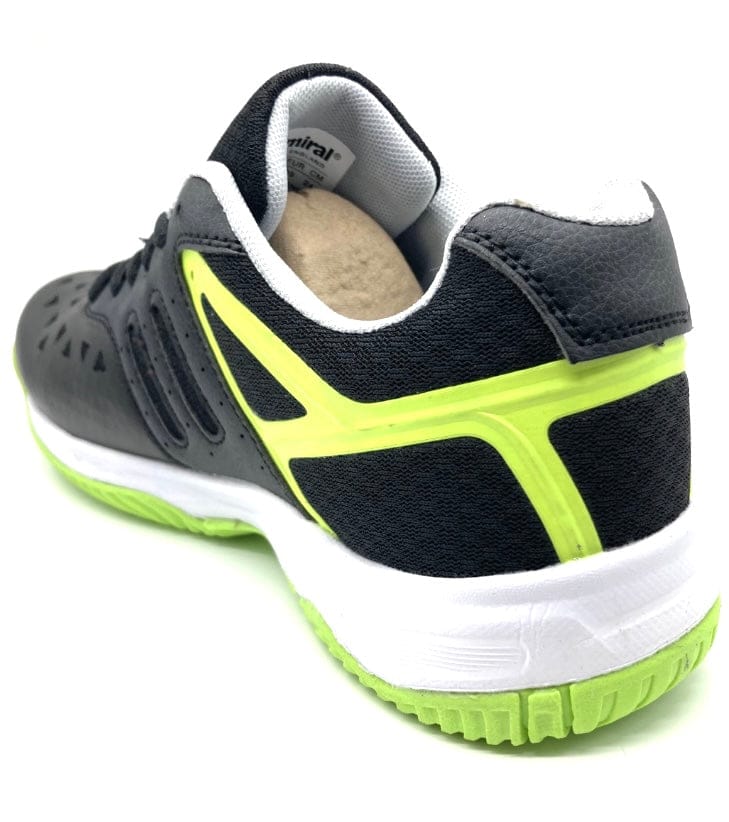 ADMIRAL Mens Aerobreeze Momentum - Training and Tennis Shoe - Black / Neon Green