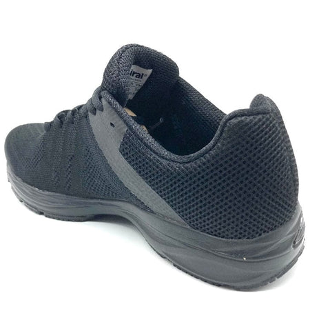 Admiral Black Running Shoes For Men