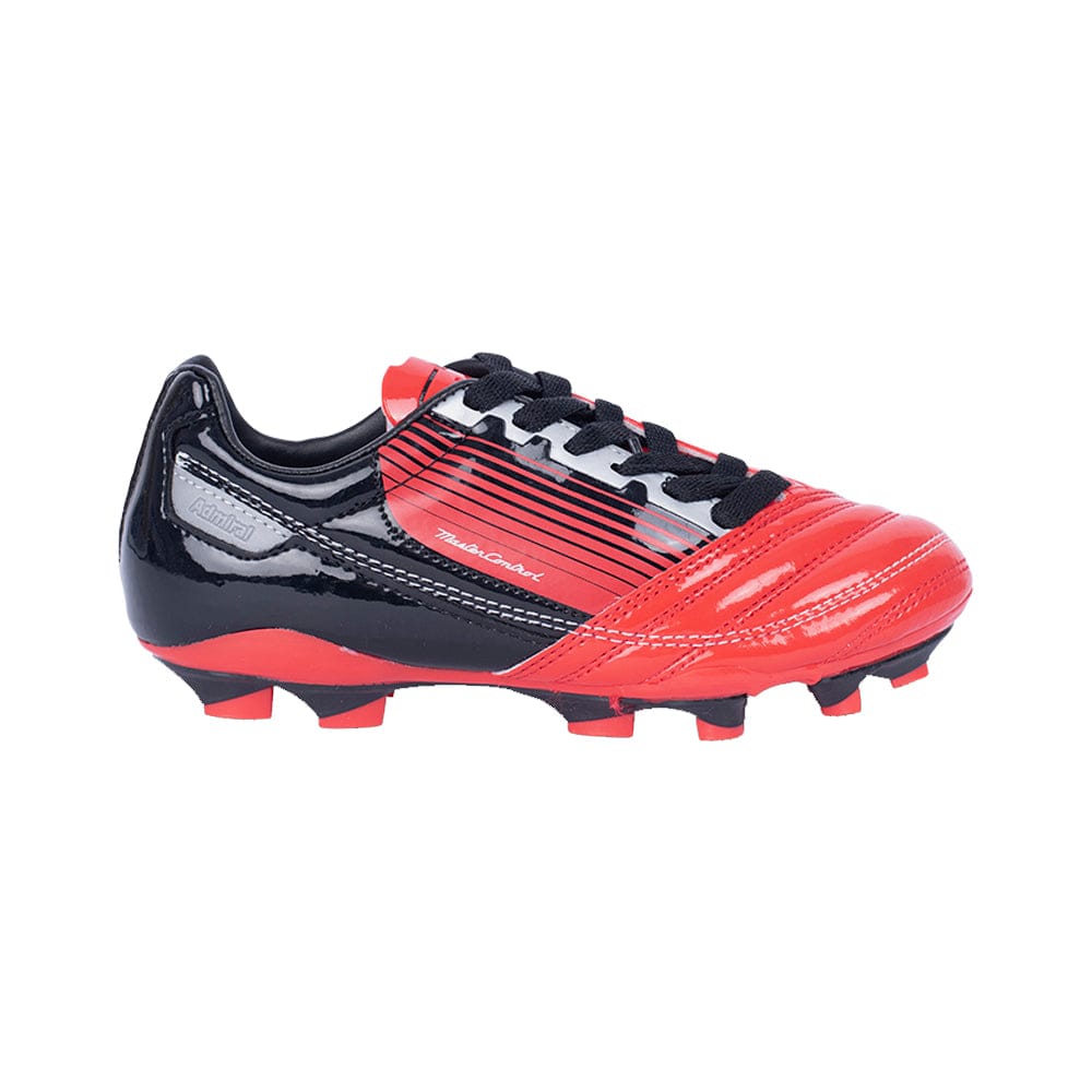 ADMIRAL Kids Master Control Football Boots - Bold Red