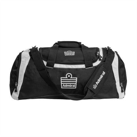 ADMIRAL Game Day Black White Duffle Bag