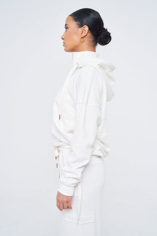 SIANMARIE Essential Oversized Hoodie - Nude | WOMENS | Sian Marie