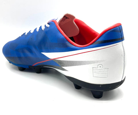 ADMIRAL Football Boots - Pulz Gordon - White Blue Mix | MENS | Admiral