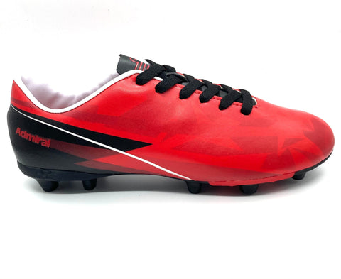 ADMIRAL Football Boots - Pulz Gordon - Red Black Mix | MENS | Admiral