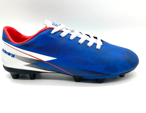 ADMIRAL Football Boots - Pulz Gordon - White Blue Mix | MENS | Admiral