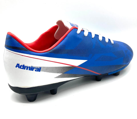 ADMIRAL Football Boots - Pulz Gordon - White Blue Mix | MENS | Admiral