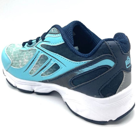 ADMIRAL Kids Aerobreeze Onyx Full Lace - Lightweight running and training shoe - Light Blue / Navy | KIDS | Admiral