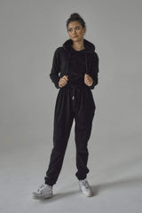 SIANMARIE Brushed Black Joggers - Track Pant | WOMENS | Sian Marie