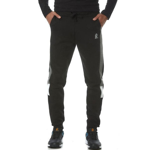 ADMIRAL Mens Stavi Fleece Cuffed Trackpant Black