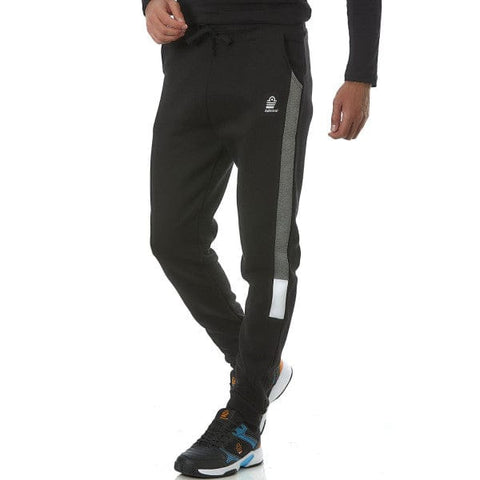 ADMIRAL Mens Stavi Fleece Cuffed Trackpant Black