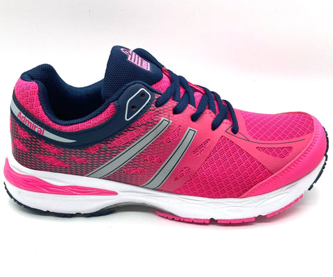 ADMIRAL Womens Fuschia Blue Running Shoe